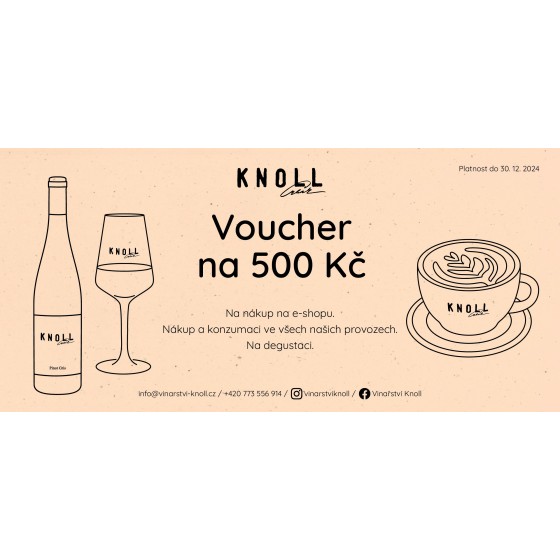 Dárkový voucher 500 Kč